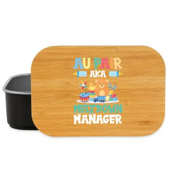  Au Pair Lover Babysitter Au Pair Appreciation - Lunch Box - black - Front