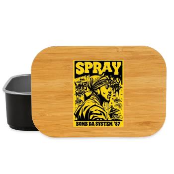 Bombe Spray Da System 87 - Boîte à goûter - noir - Devant
