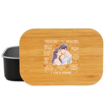 Drame coréen K-Drama Lover Kdrama - Boîte à goûter - noir - Devant
