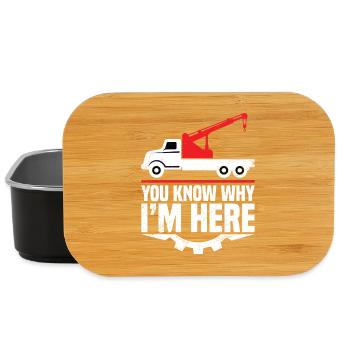  Car Repossession Agent Asset Recovery Repoman - Lunch Box - black - Front