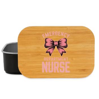 Emergency Room Sayings Gift for Caregivers - Lunch Box - black - Front