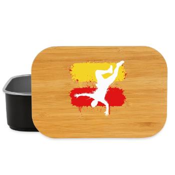 Parkour Freerunning Silhouette Sport - Lunch Box - Schwarz - Vorne