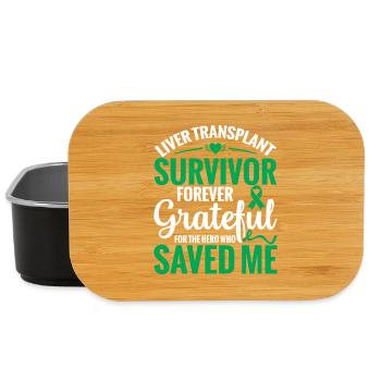  Liver Transplantation Organ Donation Liver - Lunch Box - black - Front