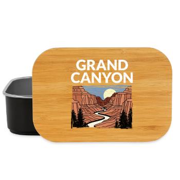 Grand Canyon National Park Hiker - Lunch Box - black - Front