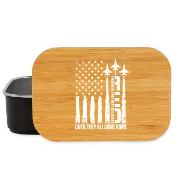 RED Until They All Come Home Support Troops - Lunch Box - black - Front