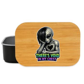 Alien-liebhaber, Lustiger Alien, Süßer Alien, Emo, - Lunch Box - Schwarz - Vorne