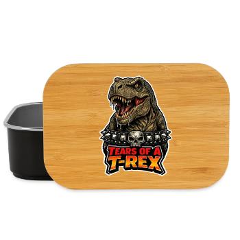 Emo-dinosaurier, Trauriger Dino, Emotionaler - Lunch Box - Schwarz - Vorne