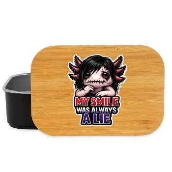 Axolotl lover, Cute Axolotl, Funny - Lunch Box - black - Front