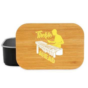 Marimbiste Aigu devant Percussionniste - Boîte à goûter - noir - Devant