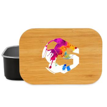 NR. 5 FUßBALLER NUMMER 5 FUßBALL 5. GEBURTSTAG - Lunch Box - Schwarz - Vorne