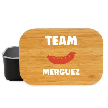Team Merguez Graphic - Boîte à goûter - noir - Devant