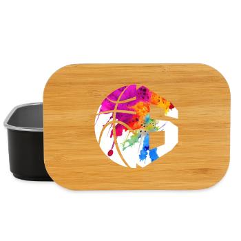 NO. 6 BASKETBALL NUMBER 6 BASKETBALL 6TH BIRTHDAY - Lunch Box - black - Front