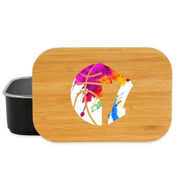 NR. 7 BASKETBALL NUMMER 7 BASKETBALL 7. GEBURTSTAG - Lunch Box - Schwarz - Vorne