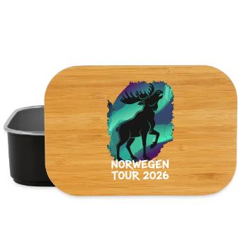 Tournée en Norvège 2026 Moose - Boîte à goûter - noir - Devant