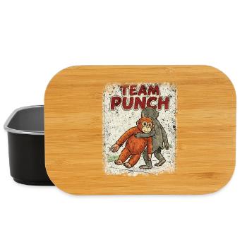Team Punch Baby Monkey Punch - Lunch Box - black - Front