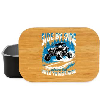 UTV Off Road 4 Wheeler Side by side - Lunch Box - Schwarz - Vorne