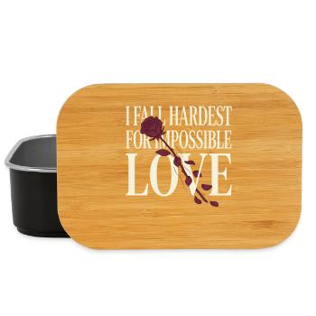 Vampiric Romantic Romance Goth Dark - Lunch Box - black - Front