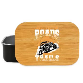 UTV Off Road 4 Wheeler Side by side - Lunch Box - Schwarz - Vorne