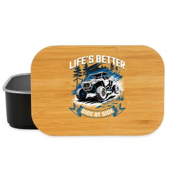 UTV Off Road 4 Wheeler Side by side - Lunch Box - Schwarz - Vorne