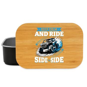 UTV Off Road 4 Wheeler Side by side - Lunch Box - Schwarz - Vorne