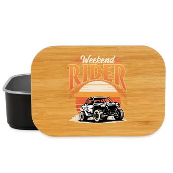 UTV Off Road 4 Wheeler Side by side - Lunch Box - Schwarz - Vorne