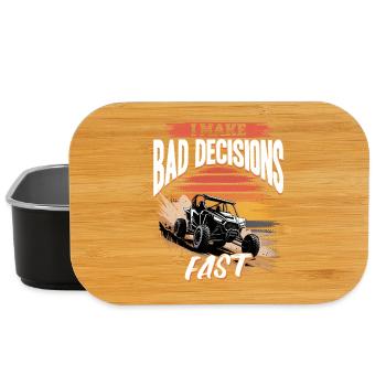 UTV Off Road 4 Wheeler Side by side - Lunch Box - Schwarz - Vorne
