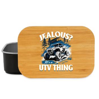 UTV Off Road 4 Wheeler Side by side - Lunch Box - Schwarz - Vorne