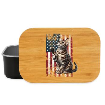 Bengal Cat US Bengalkatze - Lunch Box - Schwarz - Vorne