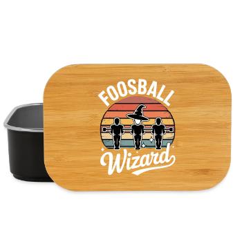 Tischfußball Evolution Lustiges Kickern Foosball - Lunch Box - Schwarz - Vorne