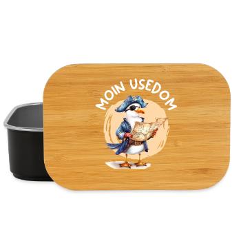Baltic Sea Holiday MOIN USEDOM Fun - Lunch Box - black - Front
