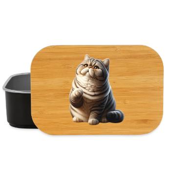 Exotic Shorthair Cat Exotic Shorthair - Lunch Box - black - Front