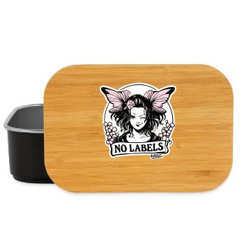 No Labels Butterfly Girl Dating - Lunch Box - black - Front