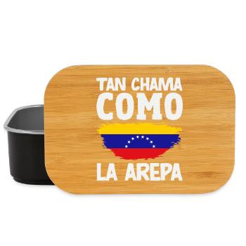 Venezuela Flagge Stolz & Heimat Venezuela - Lunch Box - Schwarz - Vorne