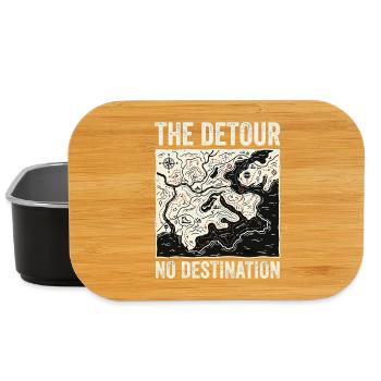 The Detour - Lunch Box - black - Front