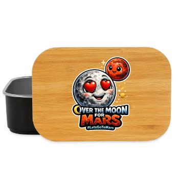 Lass Uns Zum Mars Gehen. Mars-erkundungsmission - Lunch Box - Schwarz - Vorne