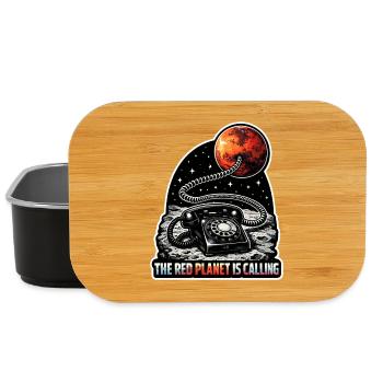 Lass Uns Zum Mars Gehen. Mars-erkundungsmission - Lunch Box - Schwarz - Vorne