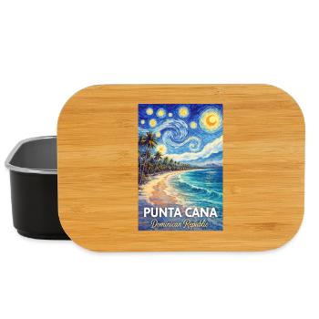 Punta Cana Dominican Republic - Lunch Box - black - Front