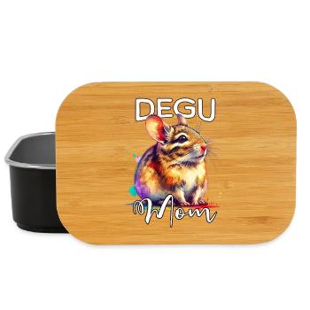 Degu Mama - Lunch Box - black - Front