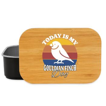 Gouldamadine Gouldian Finch - Lunch Box - Schwarz - Vorne