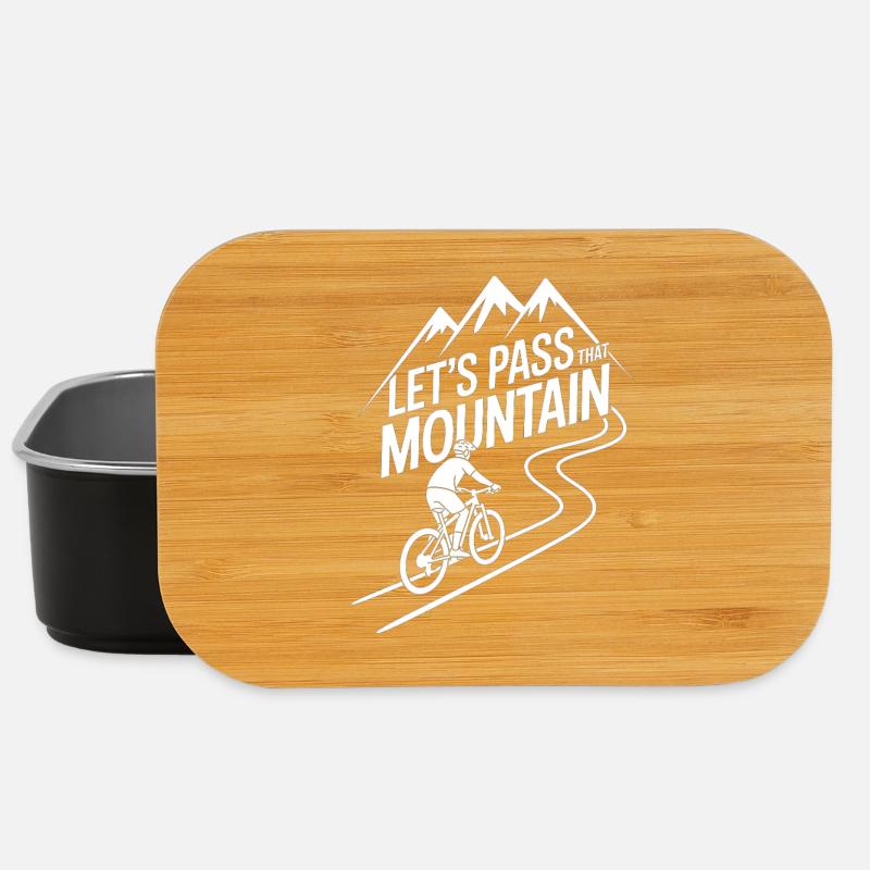 VTT, Descente, Action du cyclisme - Boîte à goûter - noir
