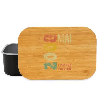 Limited Edition Mai 2008 Geburtstag Geschenk - Lunch Box - Schwarz - Vorne