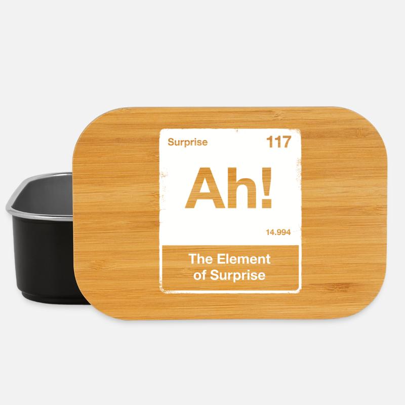 Ah! Element of Surprise - Project Hail Mary Fan - Lunch Box - black