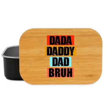 Funny Dad Nickname Family Humor - Lunch Box - black - Front