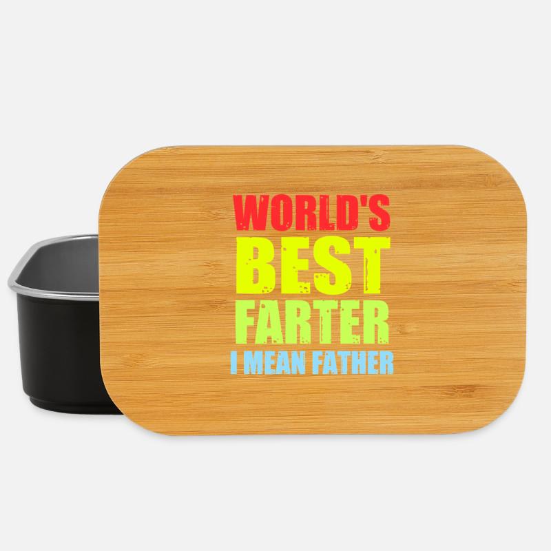 Funny Father's Day Jokes for Fathers Cool Dad - Lunch Box - black