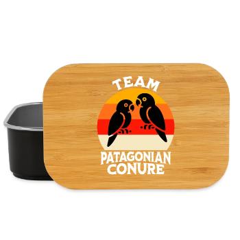 Team Rock Parakeet - Lunch Box - black - Front