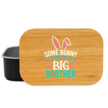 Some Bunny Big Brother - Lunch Box - black - Front
