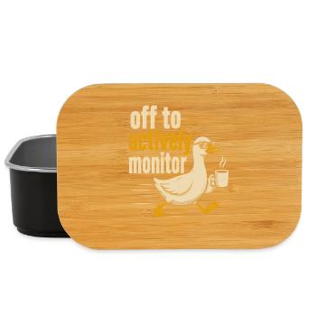 Departure for active monitoring - Lunch Box - black - Front