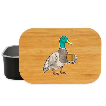Duck Coffee Mug - Lunch Box - black - Front