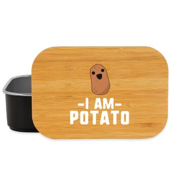 Sunburst Potato I Am Potato - Lunch Box - black - Front