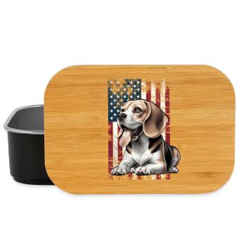 Beagle US Beagle - Lunch Box - black - Front